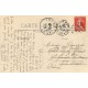 47 VILLENEUVE-SUR-LOT. Péniches à la Cale avec Pont et Mairie 1909