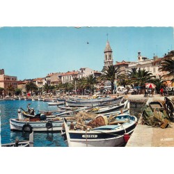 83 SANARY. Bateaux de Pêcheurs au Port. Pour Méréville 1966