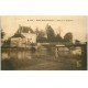 carte postale ancienne 17 SAINT-JEAN-D'ANGELY. Pont sur la Boutonne 1947