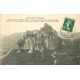 Superbe lot 4 cpa 63 LE MONT-DORE. Salle Bains de Pieds, Capucin, Funiculaire et Repos de l'Aigle 1912