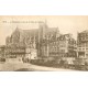 Superbe lot 4 cpa 57 METZ. Quartier de la Gare et Cathédrale Place du Théâtre