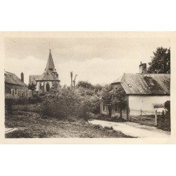 02 SAINT-GOBERT. L'Eglise du Village (carte écrite par son Curé)...