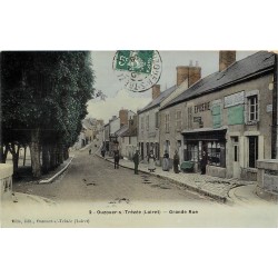 45 OUZOUER SUR TREZEE. Epicerie sur Grande Rue 1908
