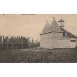 Belgique POPERINGHE. La culture houblonnière. De Hopteelt 1914