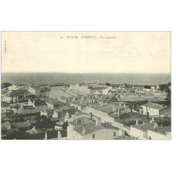 carte postale ancienne 17 SAINT-MARTIN-DE-RE. Vue générale