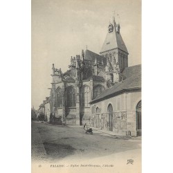 Superbe lot 3 cpa 14 FALAISE. Eglise Saint-Germain, Tour Talbot et Grand Donjon