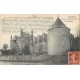 lot 3 cpa 91 DOURDAN. Donjon, Parc Hôtel de Ville et Château