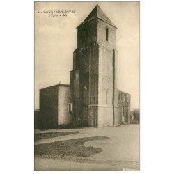carte postale ancienne 17 SAINT-PIERRE-ROYAN. L'Eglise