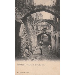 VENTIMIGLIA. Vecchia via dell'antica città animata