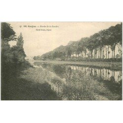 carte postale ancienne 17 SAUJON. Bords de la Seuldre 1906