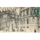 4 Superbes Cpa 83 TOULON. Ballon dans la Rade, Ecole Rouvrière, Gare et Préfecture Maritime Place Armes