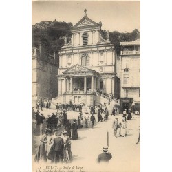 63 ROYAT. Sortie de Messe Chapelle du Sacré Coeur