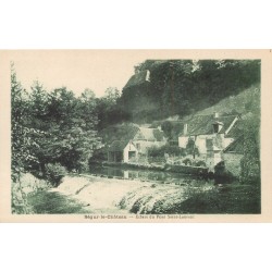 19 SEGUR-LE-CHÂTEAU. Ecluse du Pont Saint-Laurent