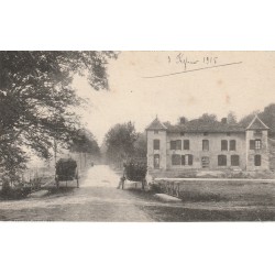 51 L'ARGONNE. Le Four de Paris et charrettes sur la route de Varennes 1915