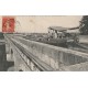 47 AGEN. Pont Canal sur la Garonne et ligne du Midi Bordeaux Cette Péniche 1914