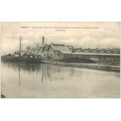 18 BEFFES. La Grande Usine de la Société des Fours à Chaux. Péniche