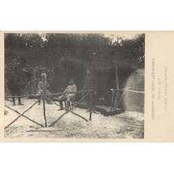 54 MONT-LES-VIGNES. 1915 Militaires. Publicité Vins et Vinaigres Thirion-Bellonte à Dreux