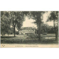 carte postale ancienne 18 BIGNY. Le Château de Bigny 1915