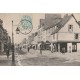 50 PONTORSON. Café sur la Grande Rue animée 1907