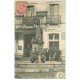 18 BOURGES. Central Hôtel derrière Fontaine Lebon 1906 et vente d'Huîtres...