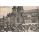 50 VALOGNES. Grand Marché Place Vicq d'Azir