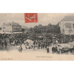 50 CARENTAN. Un Jour de Foire aux Chevaux 1907