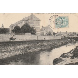 50 PONTORSON. L'Asile d'Aliénés sur les Bords du Couesnon 1907