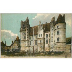 carte postale ancienne 18 BOURGES. Façade Palais Jacques-Coeur 1916