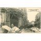 carte postale ancienne 18 BOURGES. Incendie 1928. Aspect Rue Moyenne