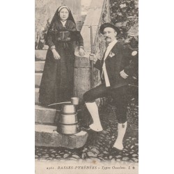 régions BASSES PYRENEES. Types Ossalois 1911