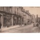 51 REIMS. Rue Gambetta magasin de cartes postales Café Bar et Hôtel Restaurant 1930