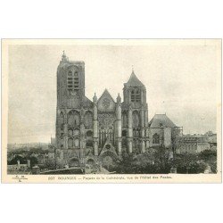 carte postale ancienne 18 BOURGES. La Cathédrale 1935