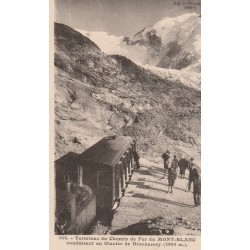 74 MONT-BLANC. Terminus du Chemin de Fer conduisant au Glacier de Bionnassay