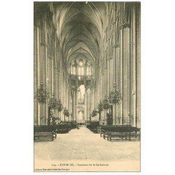 carte postale ancienne 18 BOURGES. La Cathédrale l'intérieur 109