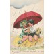 Illustrateur JANSER je voudrais bien que la pluie ne cesse jamais !