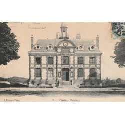 94 THIAIS. Les marches de la Mairie 1907