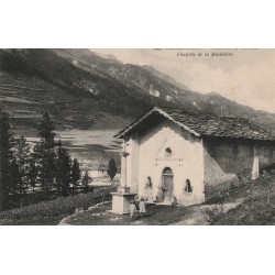 73 LANSLEBOURG. Chapelle de la Madeleine Sentier de la Ramasse avec fillettes