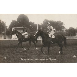 SPORTS HIPPISME. Photo Cpa Cheval de Courses "Epinard" monté par Haynes