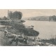 78 FRENEUSE. Le Port avec Paysannes et vaches