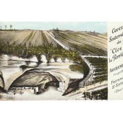 18 FONTENAY-SAINT-SATUR. Caves souterraines "Clos la Perrière" 1958