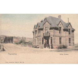 Belgique NAMECHE. Café Hôtel Suisse vers 1900