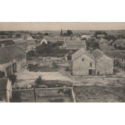 78 LONGNES. Les Fermes vue prise du haut du Clocher 1907