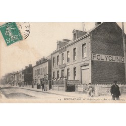 62 BERCK-PLAGE. Polyclinique rue de l'Impératrice vers 1908