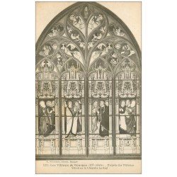 18 BOURGES. Les Vitraux. Les Méloizes Vitrail Chapelle Le Roy