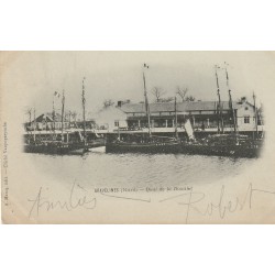 59 GRAVELINES. Péniches au Quai de la Douane 1903