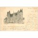 carte postale ancienne 18 BOURGES. Palais Jacques Coeur Place Berry 1901