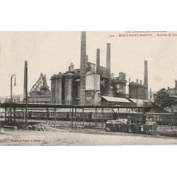 54 MONT-SAINT-MARTIN. Aciéries de Longwy 1913