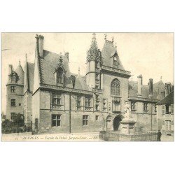 carte postale ancienne 18 BOURGES. Palais Jacques-Coeur 1907 n°45