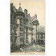carte postale ancienne 18 BOURGES. Palais Jacques-Coeur Escalier 1917 Tampon Militaire