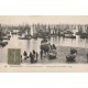 29 DOUARNENEZ. La Flottille Sardinière débarquement de la Pêche 1914